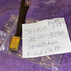 Real women’s seiko watch